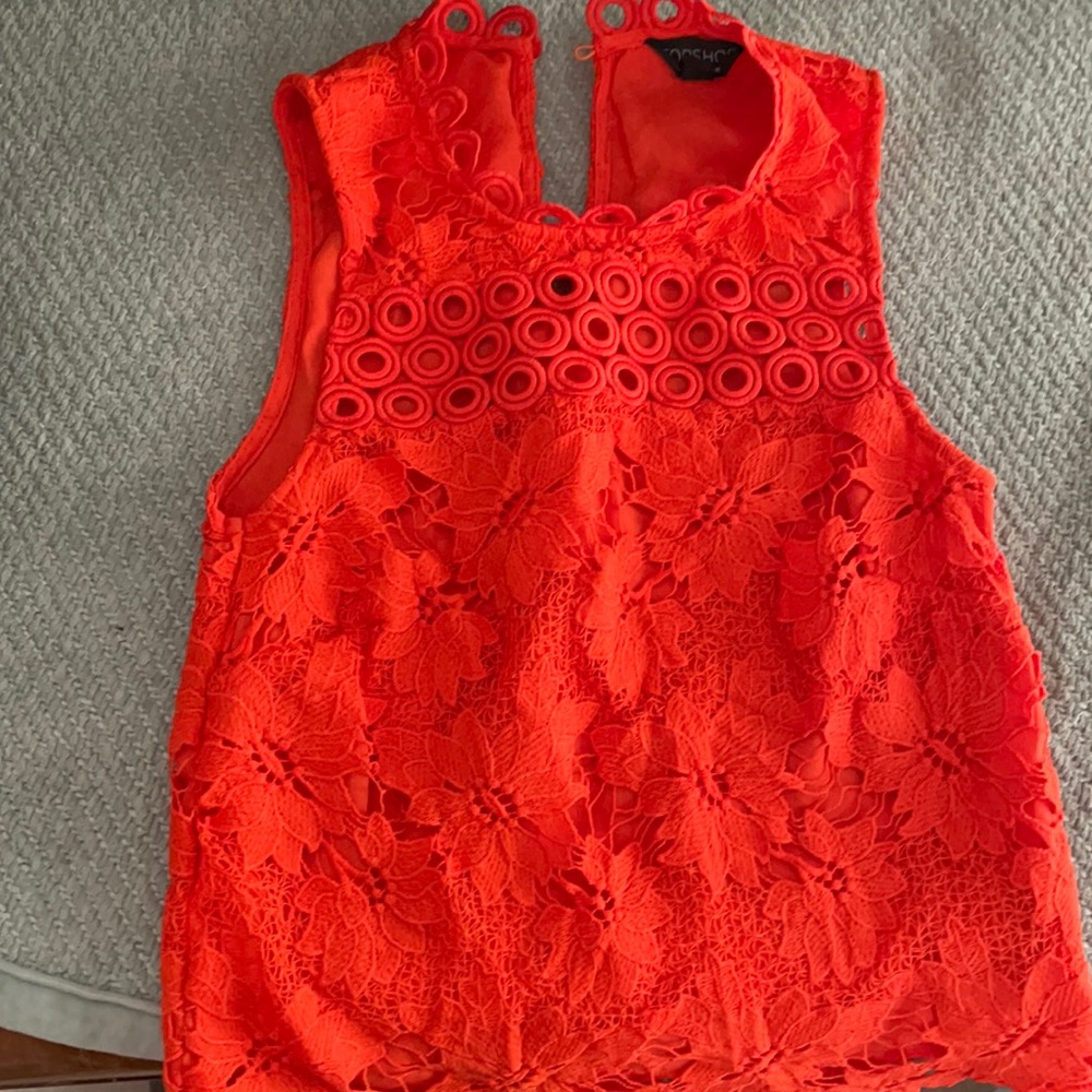 Topshop sleeveless top